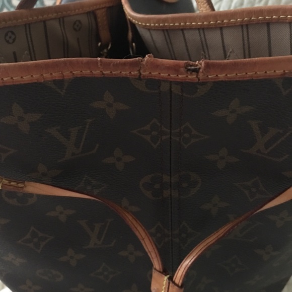 Authentic Louis Vuitton NeverFull GM Bag! Trades! - Picture 5 of 8